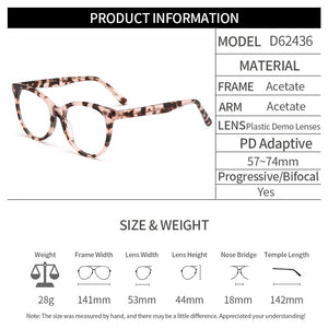 Acetate Cat Eye Style Women Glasses Frame Tortoiseshell Pattern Full Rim Female Myopia Prescription Spectacles Frames D62436