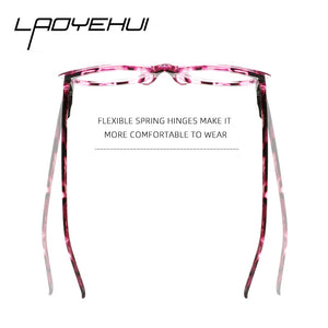 Acetate Cat Eye Women's Decorative Glasses Transparent Round Prescription Glasses Without Diopter Unusual Female Eyeglasses