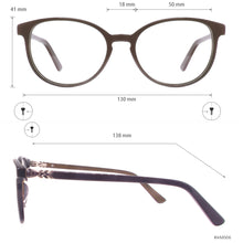 Load image into Gallery viewer, Acetate Oval Full Rim Men And Women Optical Spectacles Frame For Myopia Prescription Lenses