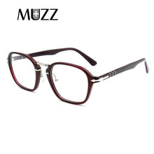 Load image into Gallery viewer, Acetate Glasses Frame Men Eyeglasses Frame Myopia Optical Eyeglasses Frame Vintage Style Square Student Computer Goggles Eyewear