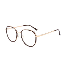 Acetate Glasses Frame Myopia Progressive Prescription Eyeglasses Round Women Men Optical Spectacles 2023 Trendy Design