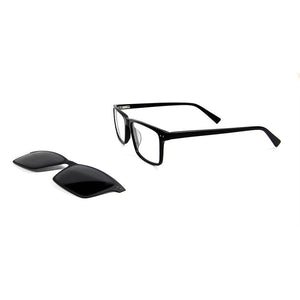 Acetate Men'S Glasses Frames Magnetic Clip On Sunglasses Square Women Prescription Glasses Magnet Polarized Sun Glasses Goggle