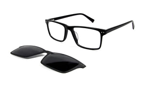 Acetate Men'S Glasses Frames Magnetic Clip On Sunglasses Square Women Prescription Glasses Magnet Polarized Sun Glasses Goggle