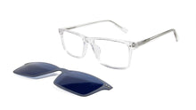 Load image into Gallery viewer, Acetate Men&#39;S Glasses Frames Magnetic Clip On Sunglasses Square Women Prescription Glasses Magnet Polarized Sun Glasses Goggle