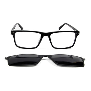Acetate Men'S Glasses Frames Magnetic Clip On Sunglasses Square Women Prescription Glasses Magnet Polarized Sun Glasses Goggle