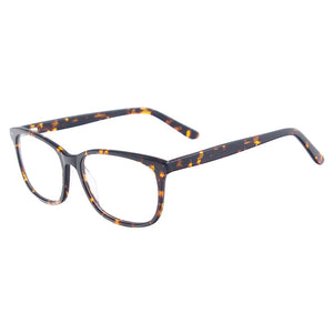 Acetate Men Women Full Rim Oval Eyeglass Frame Spectacles with Spring Hinge For Prescription Lenses Myopia Progressive