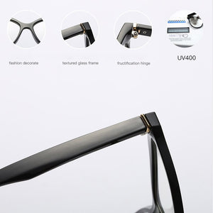 Acetate Optical Eyeglasses Fashion Female Stylish Frame Spectacles for Women Prescription Eyewear Glasses Frame Cat-Eye Style