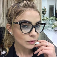 Load image into Gallery viewer, Acetate Optical Eyeglasses Fashion Female Stylish Frame Spectacles for Women Prescription Eyewear Glasses Frame Cat-Eye Style