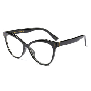Acetate Optical Eyeglasses Fashion Female Stylish Frame Spectacles for Women Prescription Eyewear Glasses Frame Cat-Eye Style