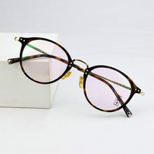 Load image into Gallery viewer, Acetate Optical Glasses Frame Men 2023 Brand Vintage myopia Prescription Eyeglasses Women Retro Round Spectacles Eyewear 1294