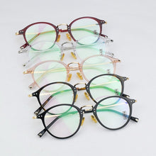 Load image into Gallery viewer, Acetate Optical Glasses Frame Men 2023 Brand Vintage myopia Prescription Eyeglasses Women Retro Round Spectacles Eyewear 1294