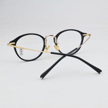 Load image into Gallery viewer, Acetate Optical Glasses Frame Men 2023 Brand Vintage myopia Prescription Eyeglasses Women Retro Round Spectacles Eyewear 1294