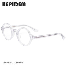 Carica l&#39;immagine nel visualizzatore di Gallery, Acetate Optical Glasses Frame Men Full Retro Vintage Round Circle Prescription Eyeglasses Nerd Women Spectacles Myopia Eyewear