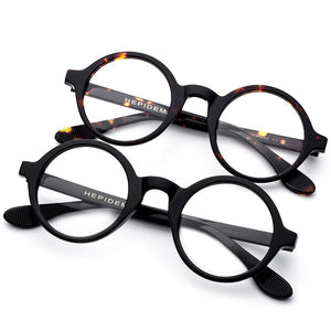 Acetate Optical Glasses Frame Men Full Retro Vintage Round Circle Prescription Eyeglasses Nerd Women Spectacles Myopia Eyewear
