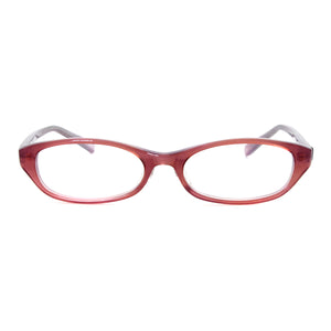 Acetate Plastic Full Frame Oval Prescription Spectacles Women Reading Glasses