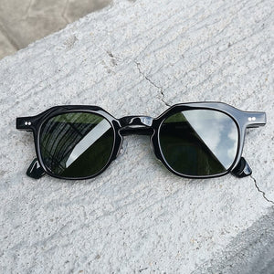 Acetate Rerto Classic Sunglasses for Women Men 2023  Sun Glasses UV400 Protection with Nylon Lens