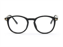 Load image into Gallery viewer, Acetate Round Eyewear Frame Men Full Rim Optical Glasses Anti-Blue Light Lens Vintage Prescription Myopia Eyeglasses for Women