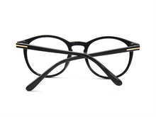 Carica l'immagine nel visualizzatore di Gallery, Acetate Round Eyewear Frame Men Full Rim Optical Glasses Clear Lens Goggle Vintage Prescription Myopia Eyeglasses for Women