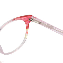 Load image into Gallery viewer, Acetate Round Transparent Men And Women Full Rim Optical Spectacles Frame With Spring Hinge For Prescription Lens