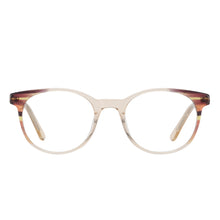 Load image into Gallery viewer, Acetate Round Transparent Men And Women Full Rim Optical Spectacles Frame With Spring Hinge For Prescription Lens