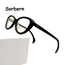 Carica l&#39;immagine nel visualizzatore di Gallery, Montatura per occhiali Cat Eye da donna piccola in acetato per donna Occhiali da vista sexy Occhiali da vista Vetro da lettura per miopia ottica 