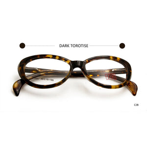 Montatura per occhiali Cat Eye da donna piccola in acetato per donna Occhiali da vista sexy Occhiali da vista Vetro da lettura per miopia ottica 