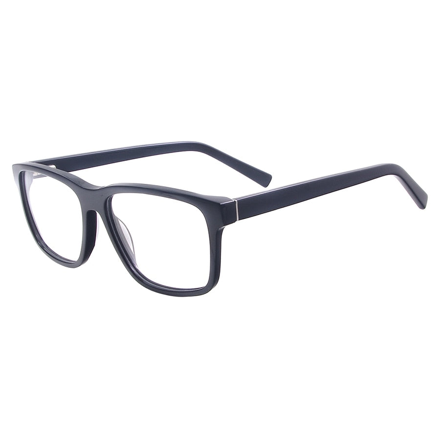 Acetate Square Eyeglasses Men and Women Full Rim Prescription Glasses For Optical Sunglasses Lenses
