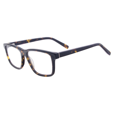 Acetate Square Eyeglasses Men and Women Full Rim Prescription Glasses For Optical Sunglasses Lenses
