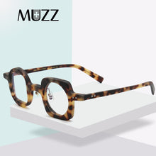 Load image into Gallery viewer, Acetate Square Hyperopia Eyeglasses Frames Ｍen Asymmetry Vintage optical glasses frame Presbyopic Full Rim Retro Glasses Eyewear
