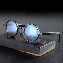 Load image into Gallery viewer, Acetate Transparent Clear Glasses Men Women Vintage Small Round Glasses Frame Optical Myopia Eyeglasses Frames Eyewear Oculos