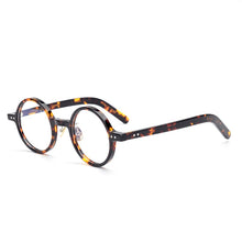 Load image into Gallery viewer, Acetate Transparent Clear Glasses Men Women Vintage Small Round Glasses Frame Optical Myopia Eyeglasses Frames Eyewear Oculos