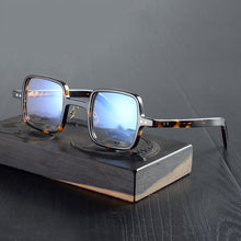 Load image into Gallery viewer, Acetate Transparent Clear Glasses Men Women Vintage Small Round Glasses Frame Optical Myopia Eyeglasses Frames Eyewear Oculos
