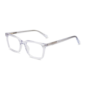 Acetate Women's Glasses Frame Men's Transparent Eyeglasses Optical Myopia Fashion Spectacle Frame Glasses Without Degree