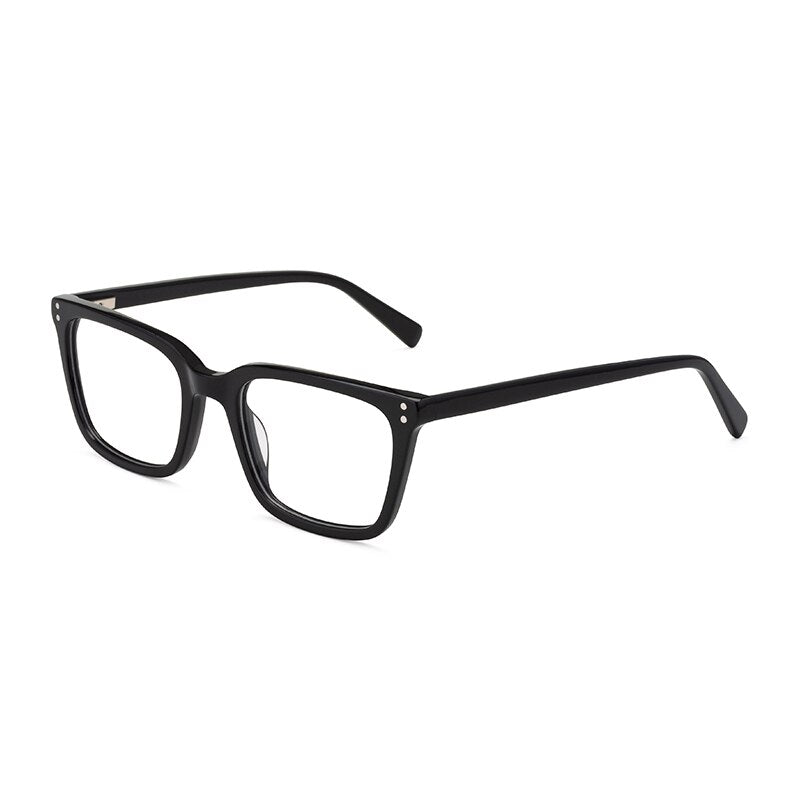 Acetate Women's Glasses Frame Men's Transparent Eyeglasses Optical Myopia Fashion Spectacle Frame Glasses Without Degree