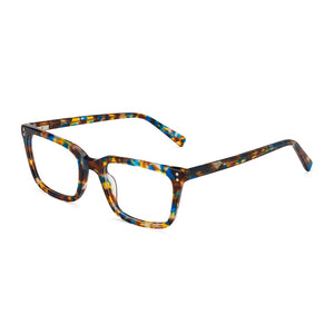 Acetate Women's Glasses Frame Men's Transparent Eyeglasses Optical Myopia Fashion Spectacle Frame Glasses Without Degree