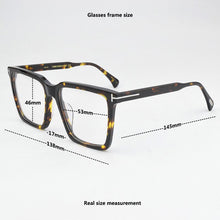 Load image into Gallery viewer, Acetate optical glasses frame men 2023 computer myopia eyeglasses frames men Square brand eye glasses frames for women