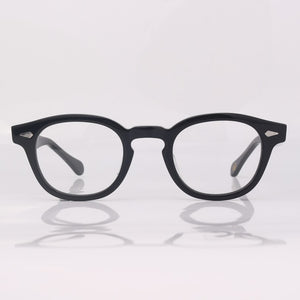 Acetate oval eyeglasses men optical glasses frame women johnny depp glasses