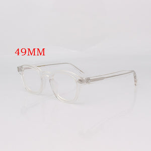 Acetate oval eyeglasses men optical glasses frame women johnny depp glasses