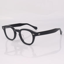 Load image into Gallery viewer, Acetate oval eyeglasses men optical glasses frame women johnny depp glasses
