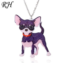 Carica l&#39;immagine nel visualizzatore di Gallery, Acrylic Animal Necklace Pet Cat Dragon Pig Bird Wolf Horse Fish Dog Necklace Women Bohemia Jewelry Pendant Ethnic Long Necklace