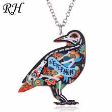 Carica l&#39;immagine nel visualizzatore di Gallery, Acrylic Animal Necklace Pet Cat Dragon Pig Bird Wolf Horse Fish Dog Necklace Women Bohemia Jewelry Pendant Ethnic Long Necklace