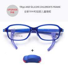Load image into Gallery viewer, Adjustable Ear Hook Flexible TR90 Children Optical Frames Non Slipping Silicon Eyeglasses Soft Boys Girls Colourful Spectacles