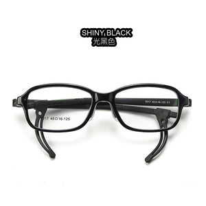 Adjustable Ear Hook Flexible TR90 Children Optical Frames Non Slipping Silicon Eyeglasses Soft Boys Girls Colourful Spectacles