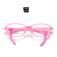 Load image into Gallery viewer, Adjustable Ear Hook Flexible TR90 Children Optical Frames Non Slipping Silicon Eyeglasses Soft Boys Girls Colourful Spectacles