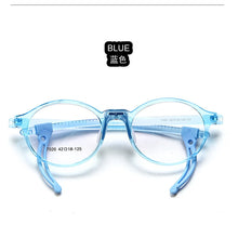 Load image into Gallery viewer, Adjustable Temples Flexible TR90 Children&#39;s Optical Frames Non Slipping Silicon Eyeglasses Soft Boys Girls Colourful Spectacles