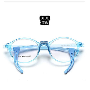 Adjustable Temples Flexible TR90 Children's Optical Frames Non Slipping Silicon Eyeglasses Soft Boys Girls Colourful Spectacles