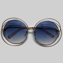 Load image into Gallery viewer, Aesthetic Retro Weird Quality Round Sunglasses Vintage Gold Alloy Women Sunglases Trending Products Steampunk Glasses