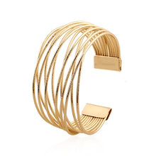 Load image into Gallery viewer, African New Fashion Creative Design Women's Wedding Party 18k Gold Bracelet Birthd Party Gift Accessories Jewelry