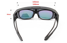 Load image into Gallery viewer, Agstum Fit Over Wrap Around Eyeglasses Prescription Glasses Polarized Night Driving Flip up Night Vision Sunglasses Goggles