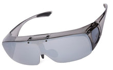 Load image into Gallery viewer, Agstum Mens Womens Wraparound Goggles Polarized Fishing Driving Glasses Flip Up Fit Over Sunglasses